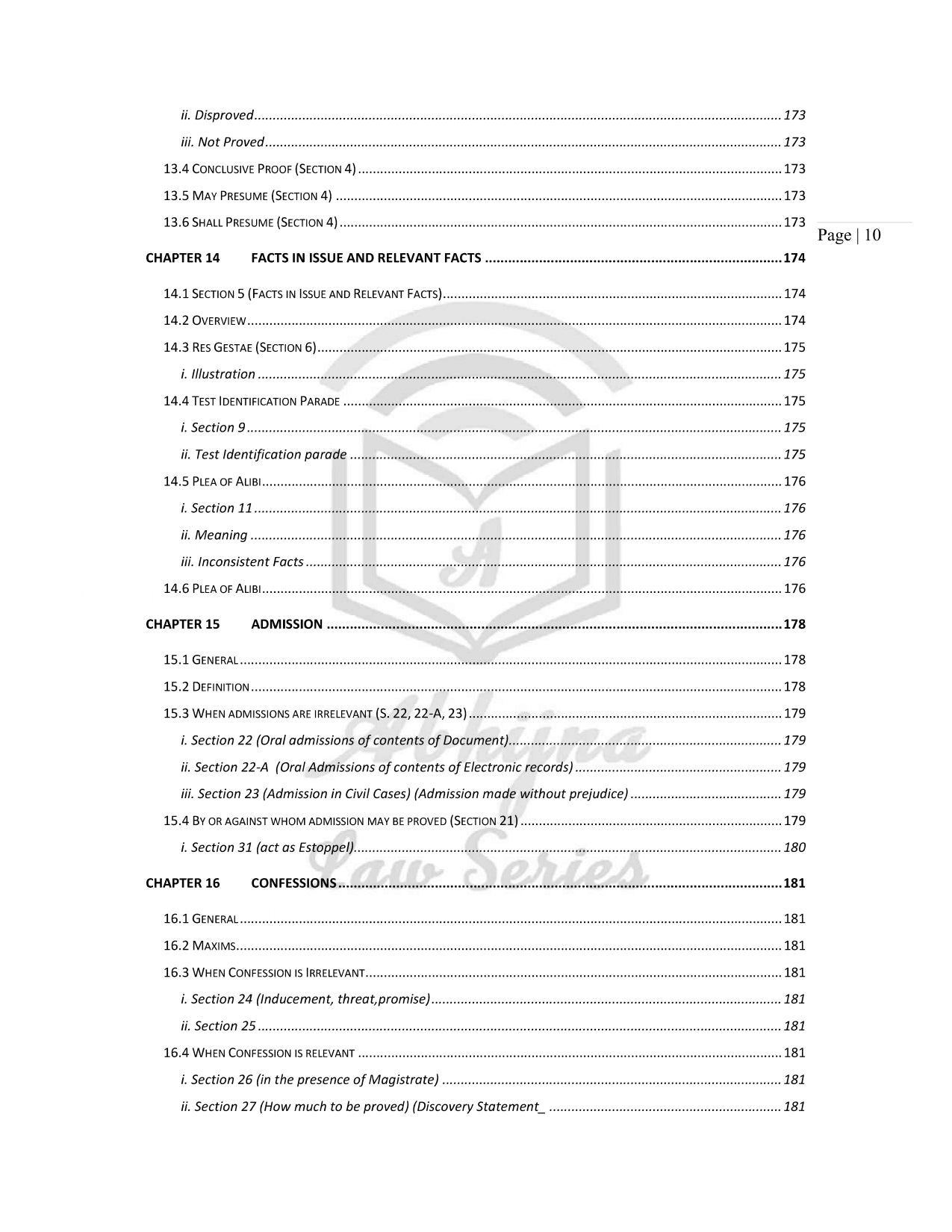 Bharatiya Sakshya Adhiniyam (Indian Evidence Act ) Quick Charts for Judiciary Exams (For All States) [Paperback] Aparna Bhat and Anuradha Bhat