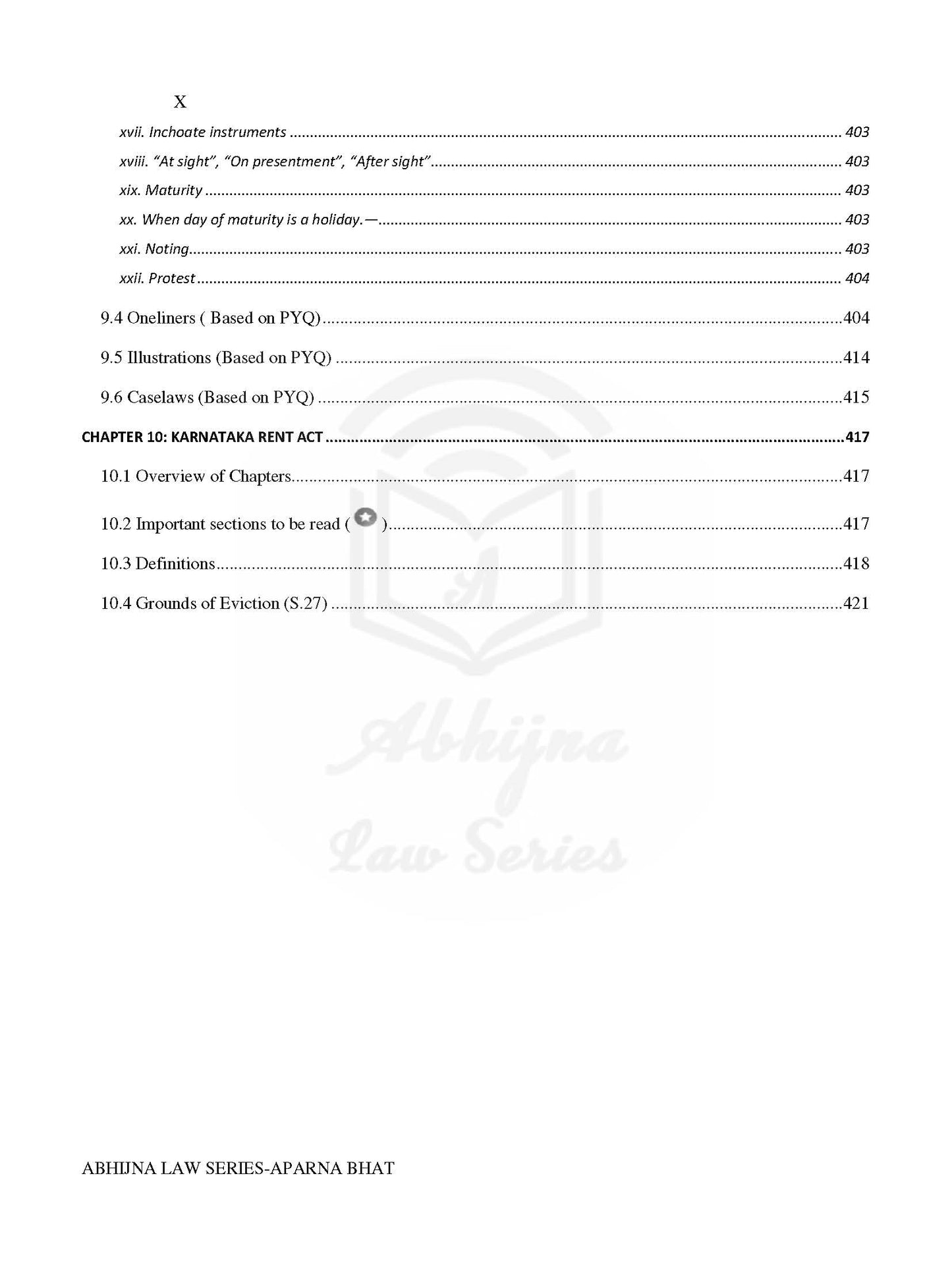 Judiciary Prelims Ready Reckoner (All States) Charts & One Liners [Paperback] Aparna Bhat and Anuradha Bhat