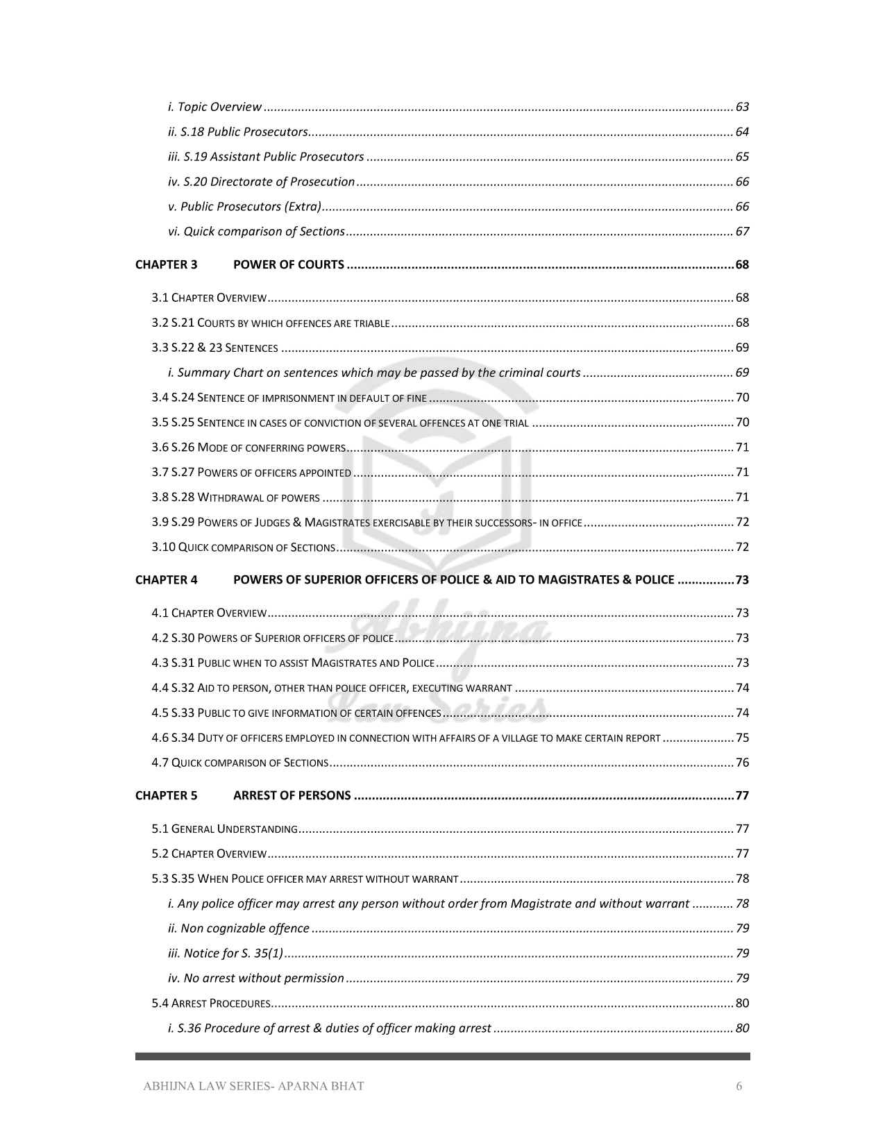 BNSS AND CRPC (QUICK CHARTS) FOR JUDICIARY EXAM (ALL STATES) [Paperback] Aparna Bhat and Anuradha Bhat