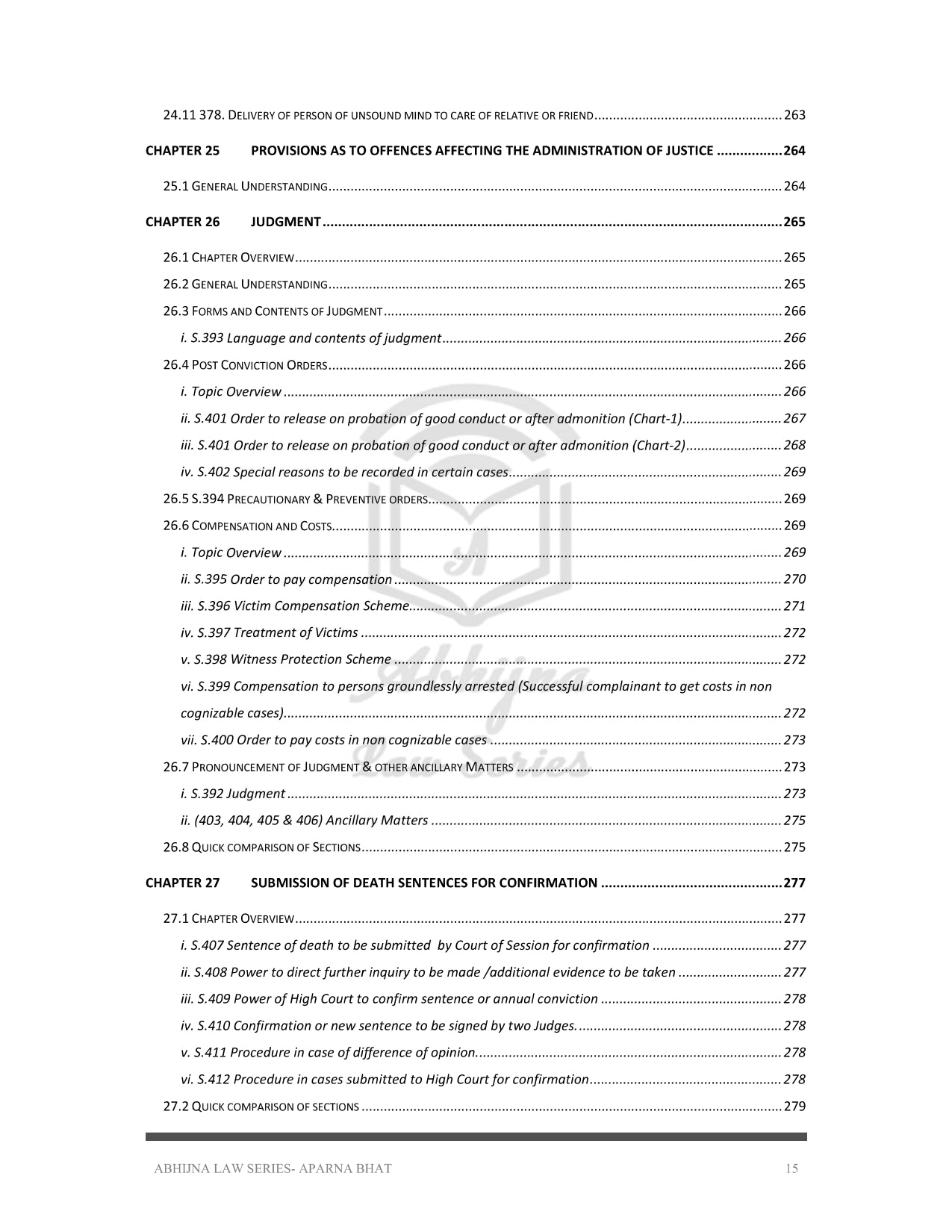 BNSS AND CRPC (QUICK CHARTS) FOR JUDICIARY EXAM (ALL STATES) [Paperback] Aparna Bhat and Anuradha Bhat