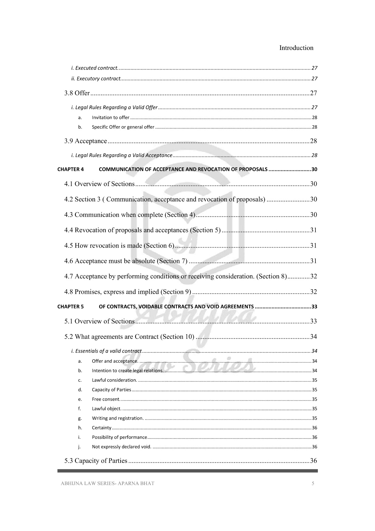 Contract Act (Quick Notes) for Judiciary Exams (All States) [Paperback] Aparna Bhat and Anuradha Bhat
